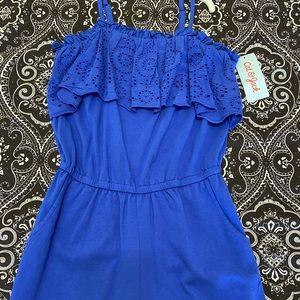 Blue romper